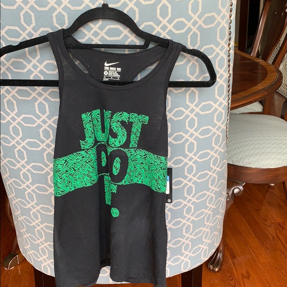 Nike Racerback Black Tank Top